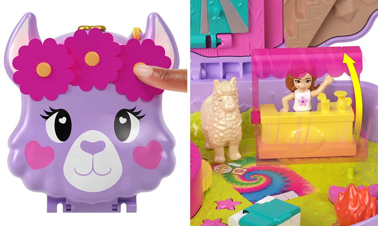 Polly Pocket Centro Commerciale Arcobaleno, Set Gioco Con Bambola E Oltre 35 Pezzi, Per Bambine Dai 4 Anni