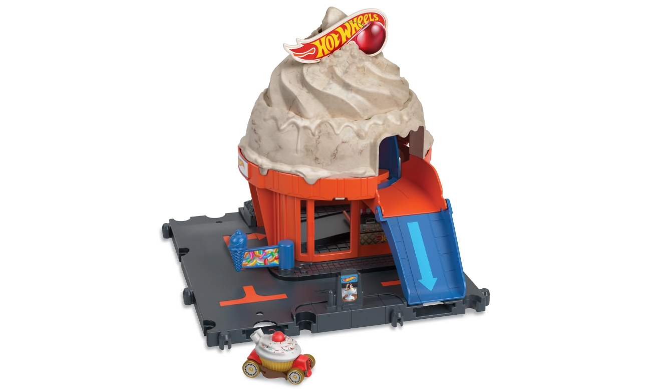 Mattel Hot Wheels City Rajdowa lodziarnia HKX38