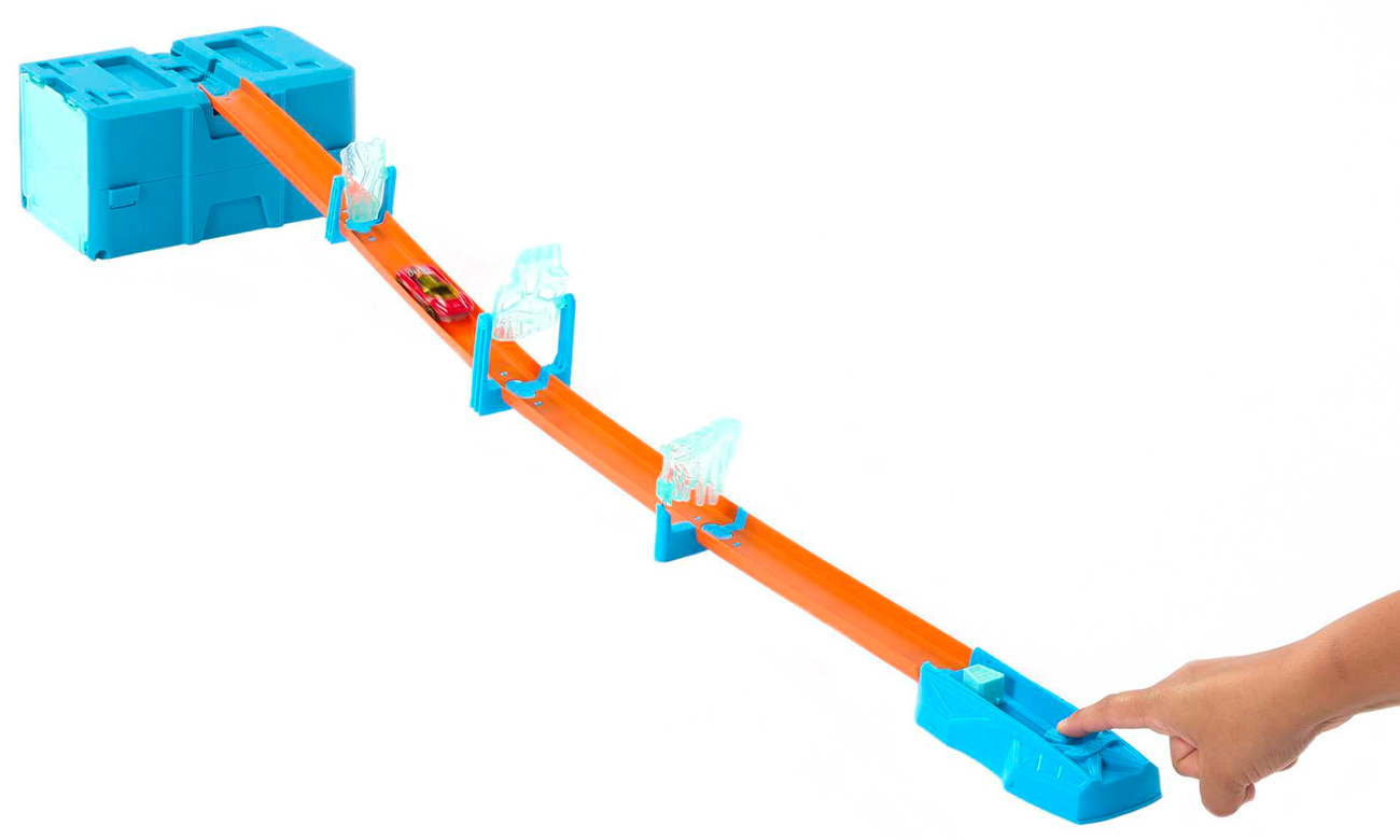 Mattel Hot Wheels Track Builder Ice Crash