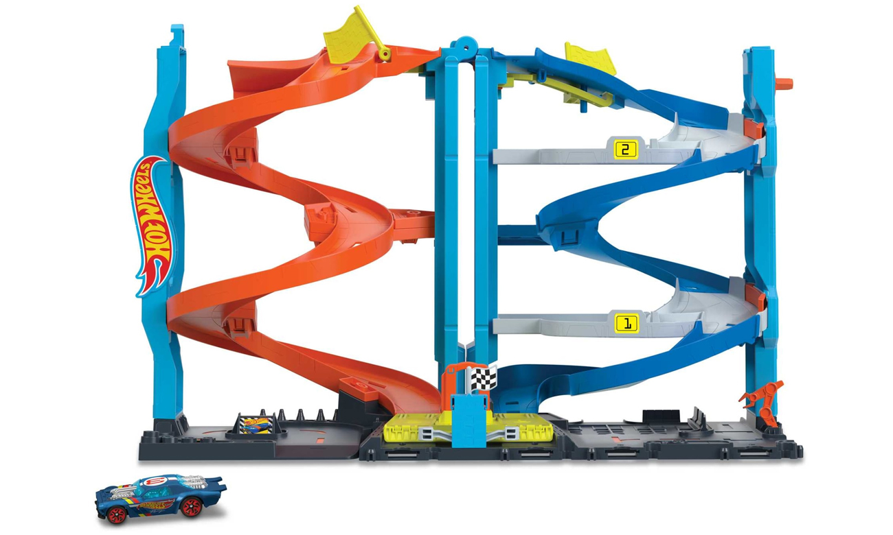 Mattel Hot Wheels City Wyścigowa wieża z transformacją HKX43
