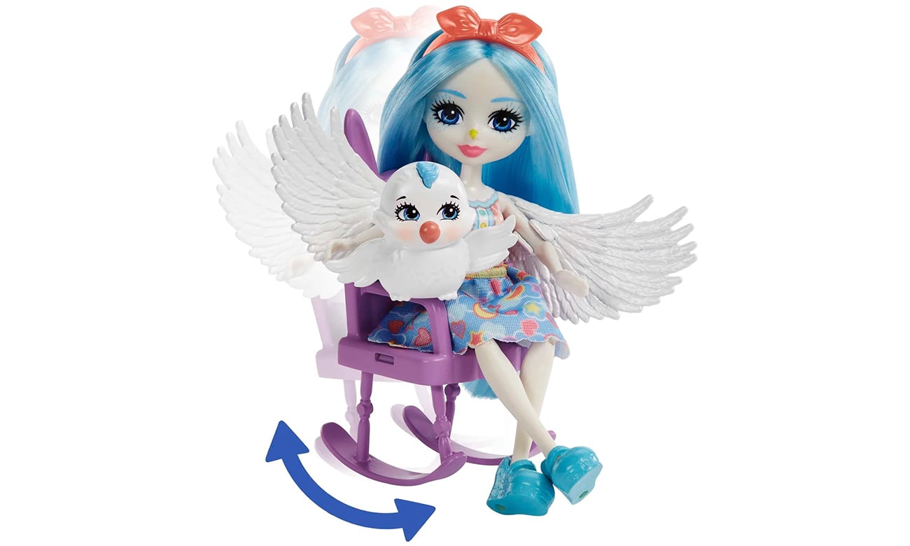 enchantimals lalka ptak