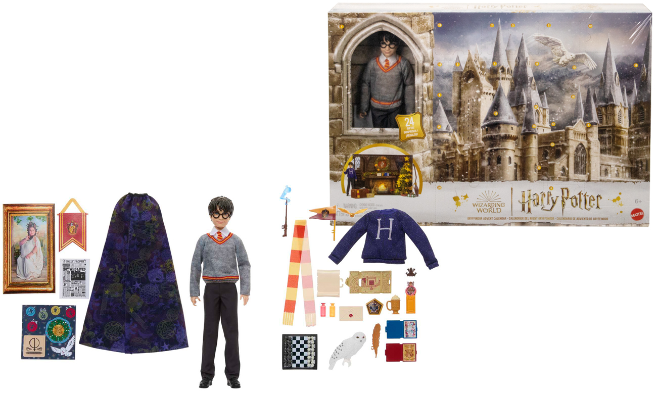 Mattel Harry Potter Confezione 2 Bambole Da Collezione: Voldemort E Harry Con Bacchette E Abiti, Giocattolo 6+ Anni (HCJ33)