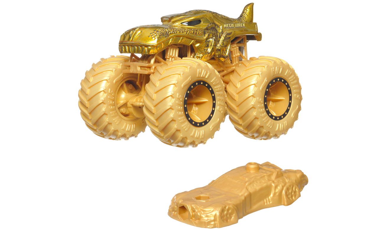 Hot Wheels Monster Trucks Mega Wrex Gold Exclusive