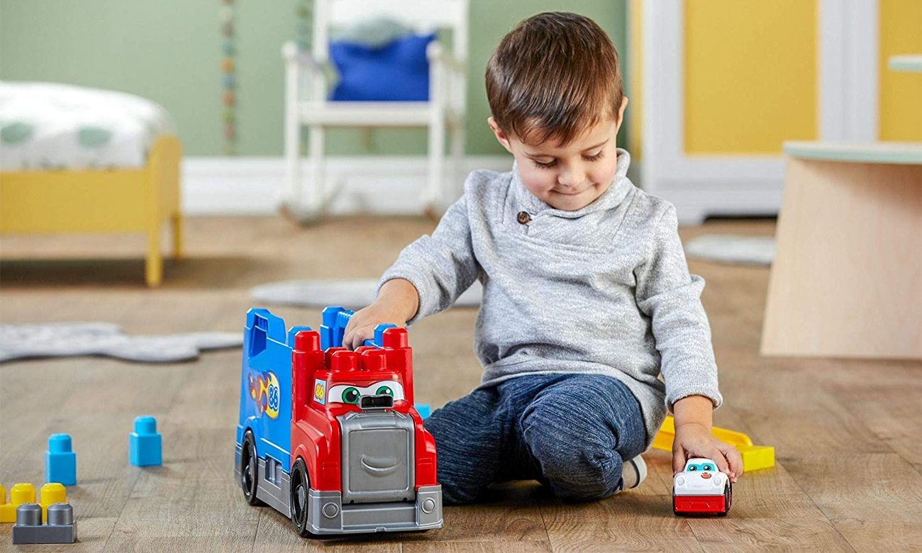 Mega Bloks Ciężarówka Buduj i ścigaj się
