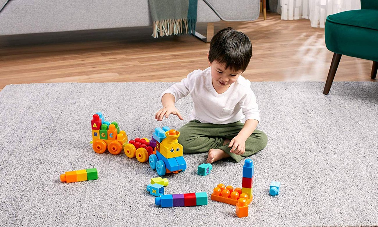 Mega Bloks Pociąg ABC z dźwiękami