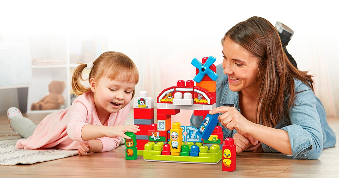 Mega Bloks Muzyczna farma Zestaw klocków