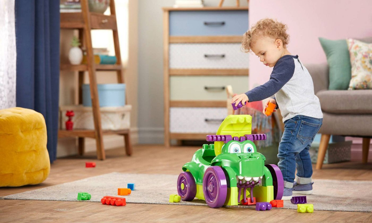 mega bloks zbieracz klocków