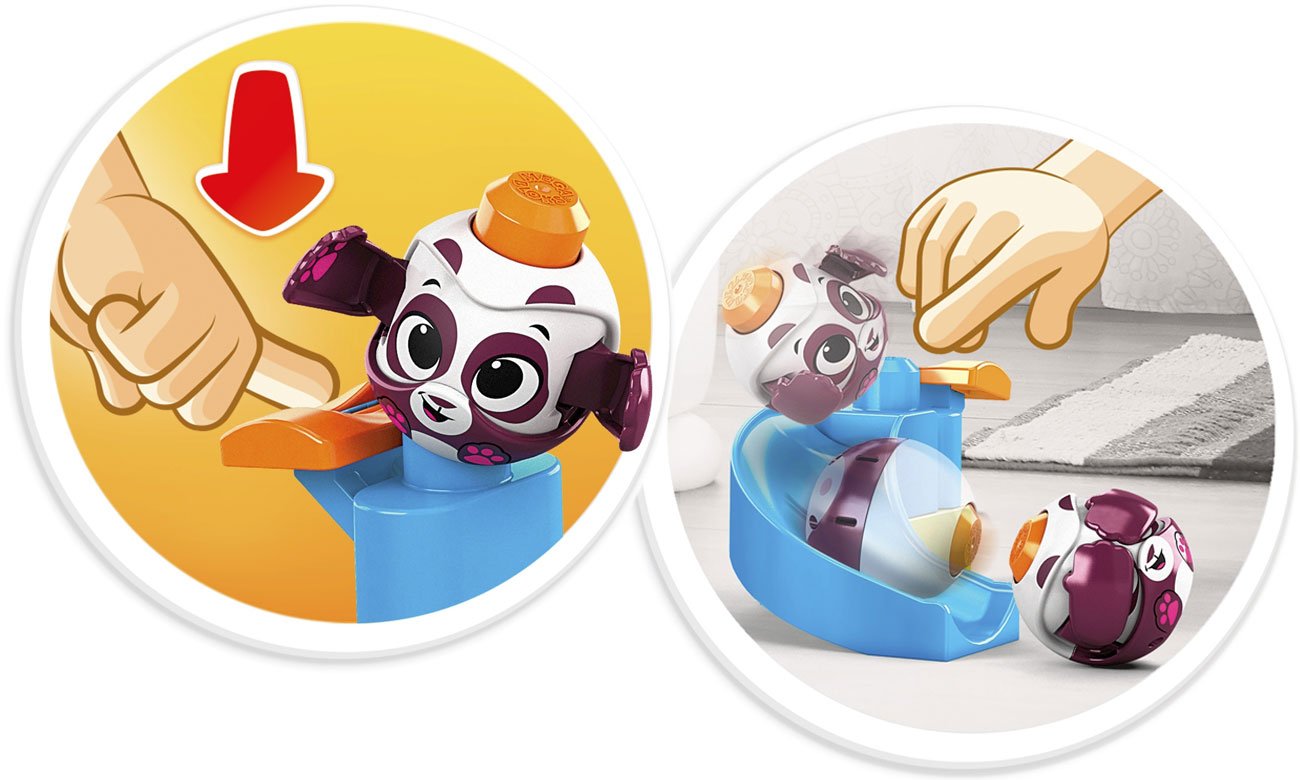 Klocki Mega Bloks A kuku Zjeżdżalnia + Panda