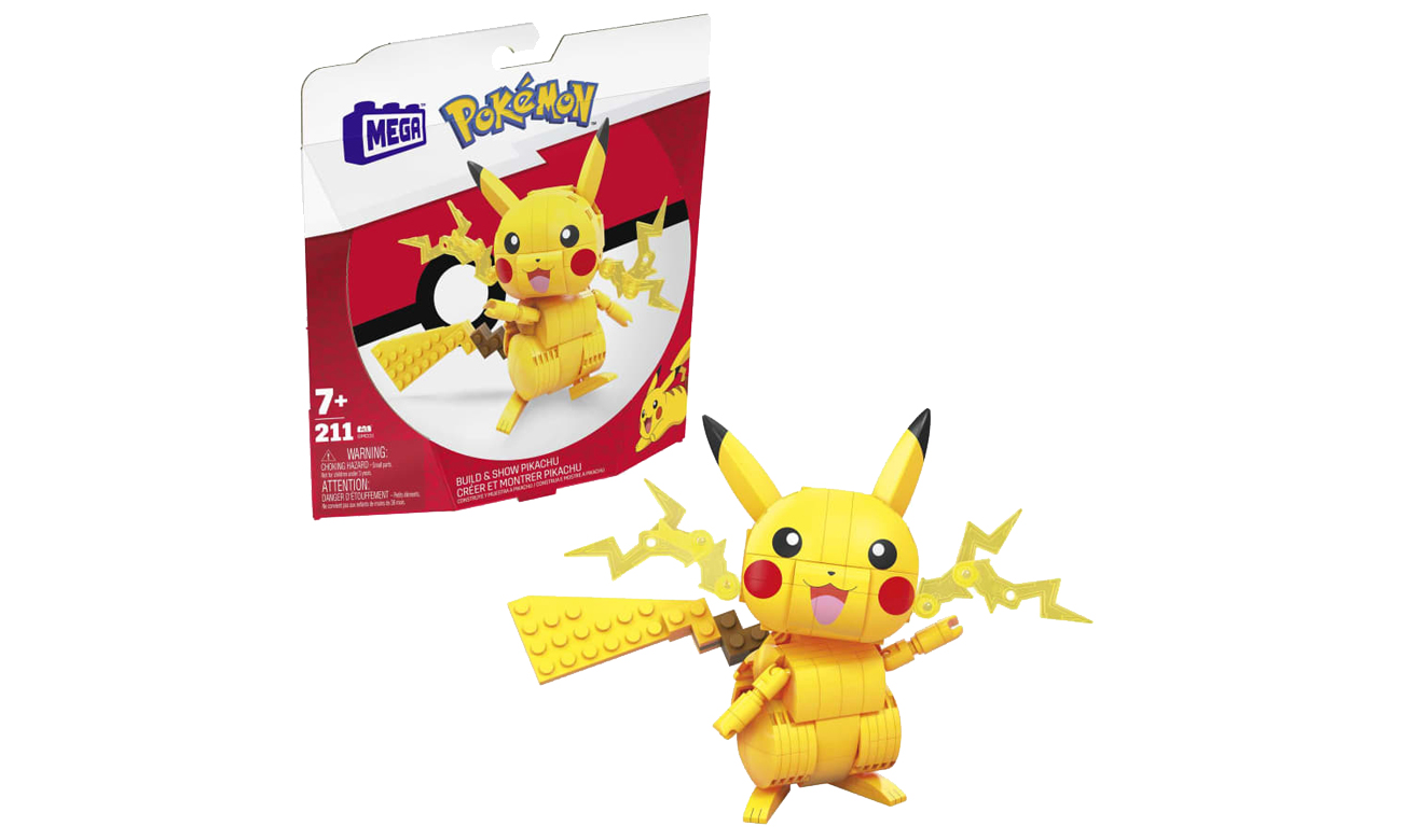 Mega Bloks Pokemon Pikachu średni GMD31