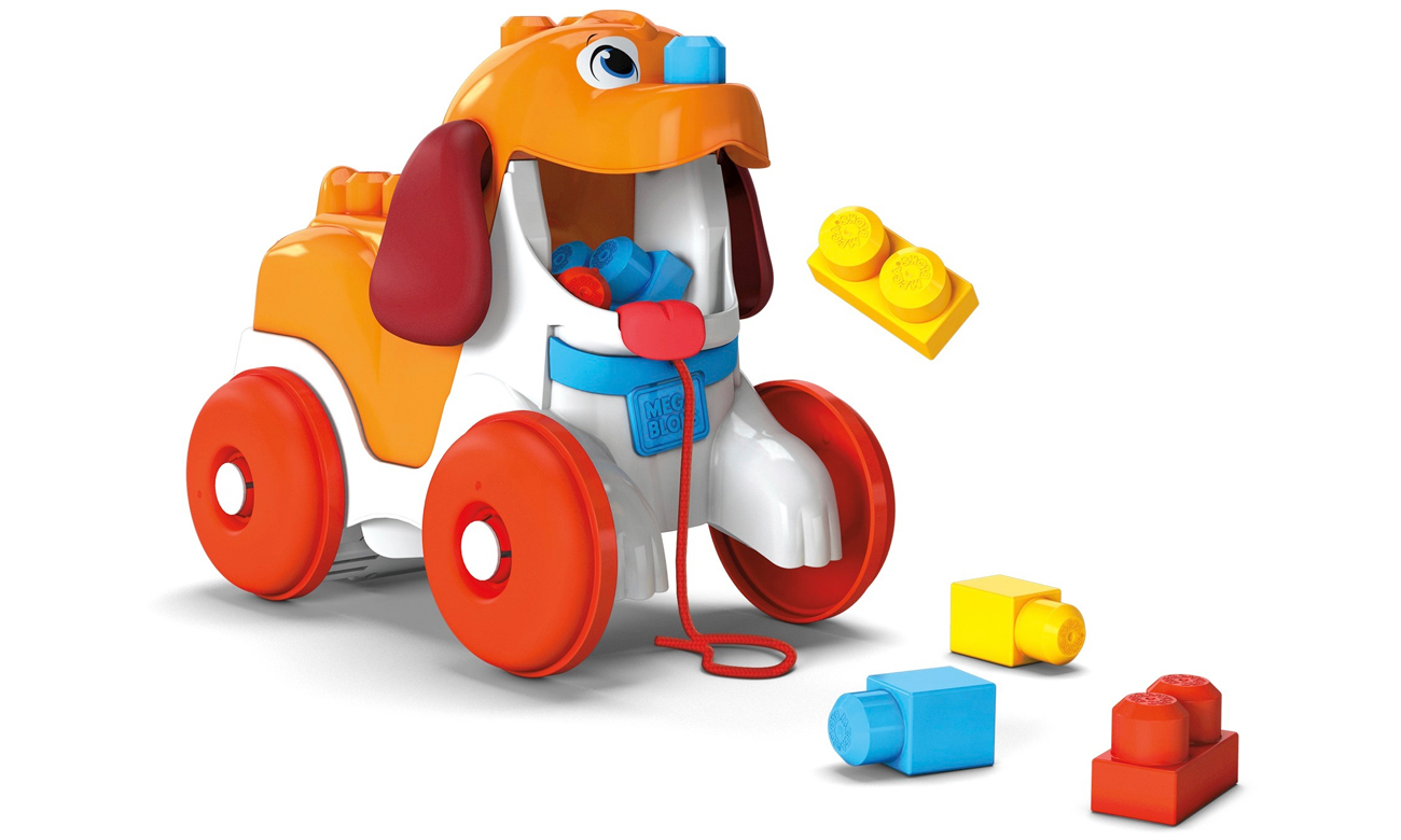 Mega Bloks Piesek Miłośnik klocków