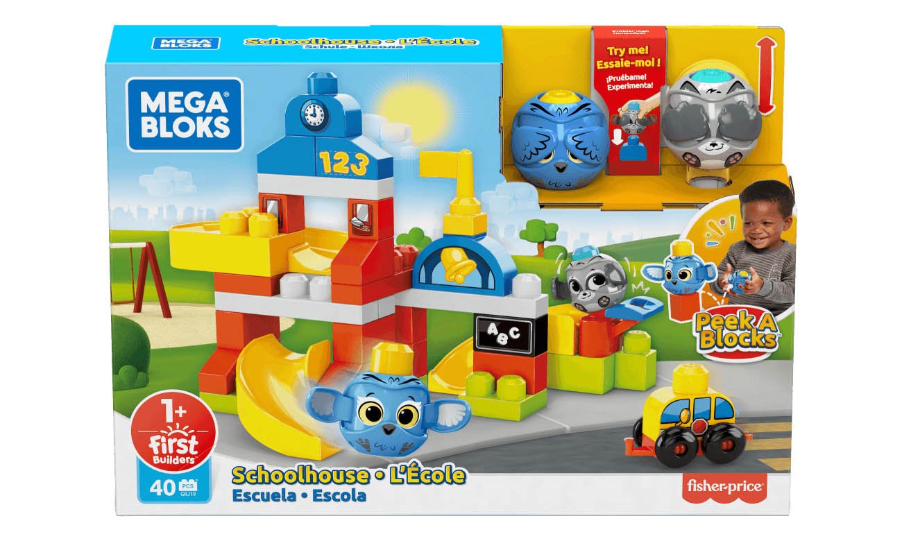 Mega Bloks Klocki A kuku Szkoła Zestaw