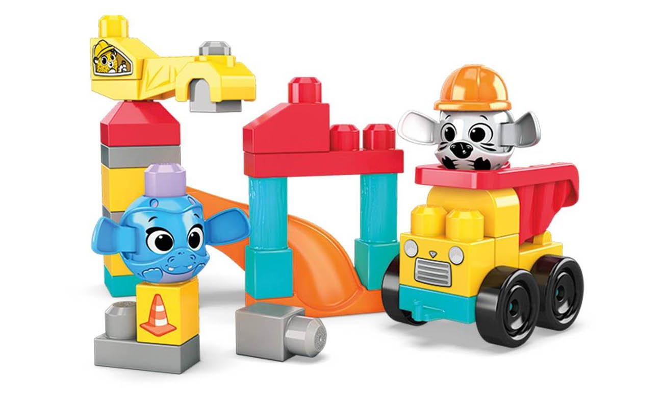 Mega Bloks Klocki A kuku Plac budowy Zestaw