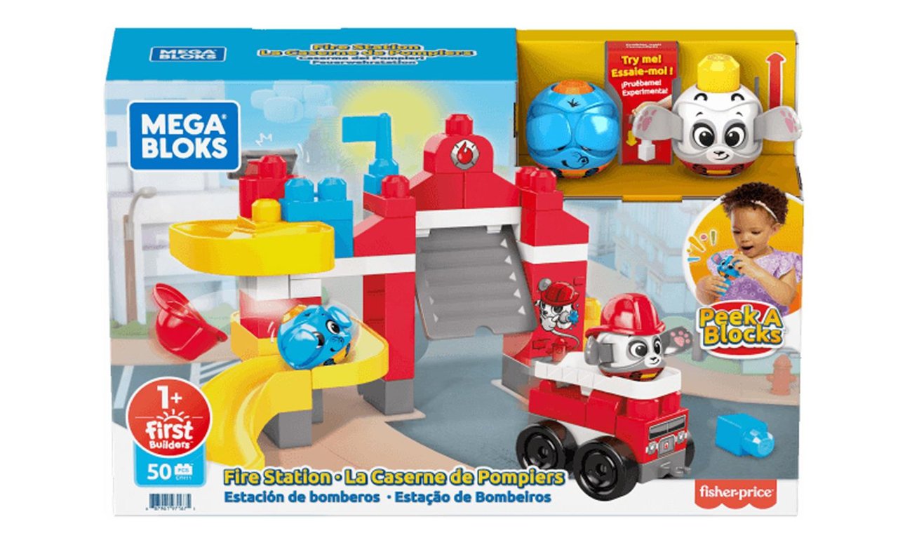 Mega Bloks „A kuku” Remiza strażacka