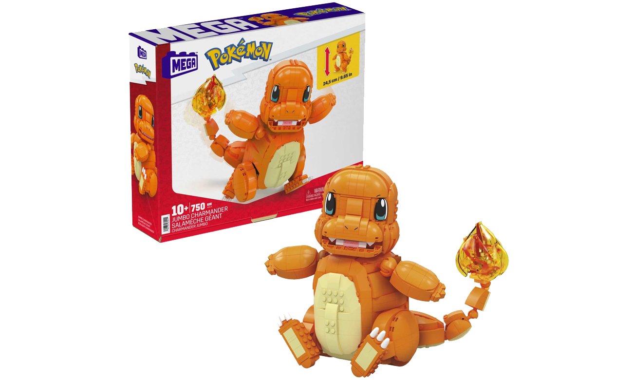 Mega Bloks Pokemon Charmander duży HHL13
