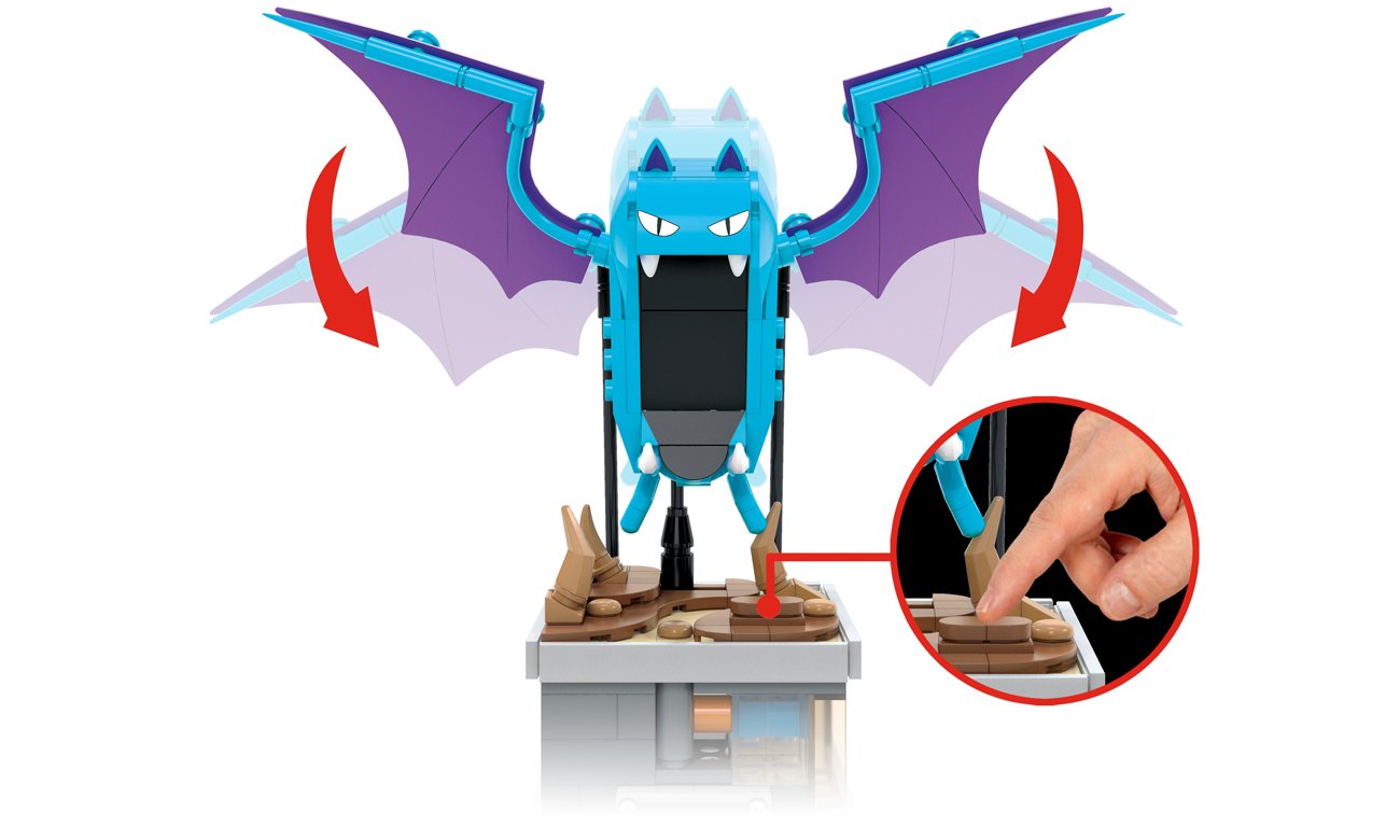 Mega Bloks Mega Construx Pokemon Golbat
