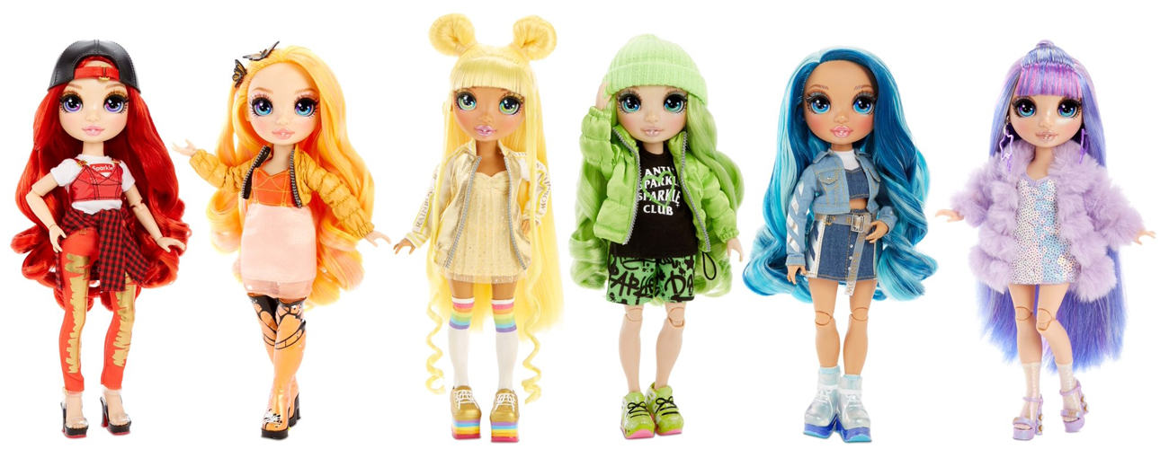 MGA Rainbow High Fashion Dolls 6-pak