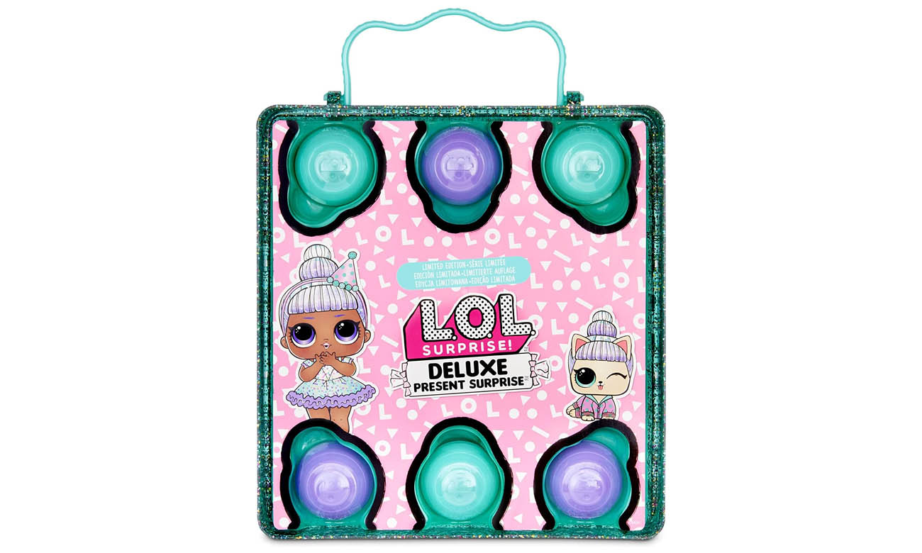 MGA L.O.L. Surprise Deluxe Present Surprise-Teal