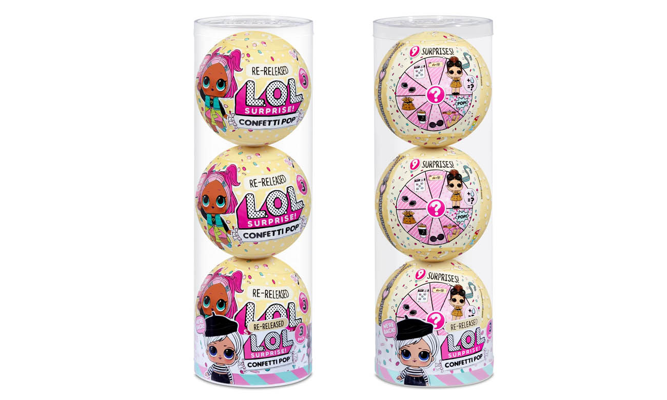 MGA L.O.L. Surprise 3-Pack Confetti Asst