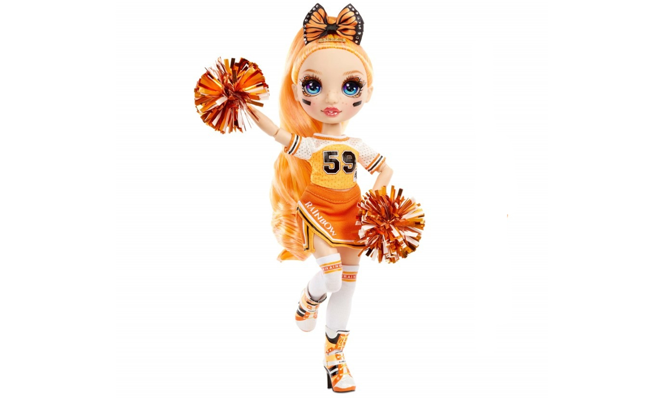 MGA Rainbow High Cheer Doll- Poppy Rowan (Orange)