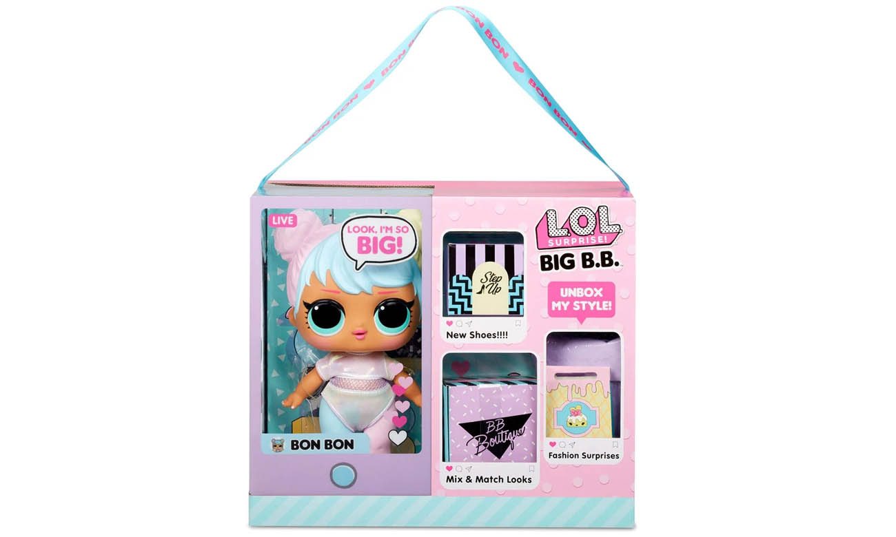 MGA 573050 Duża lalka Big Baby - Bon Bon