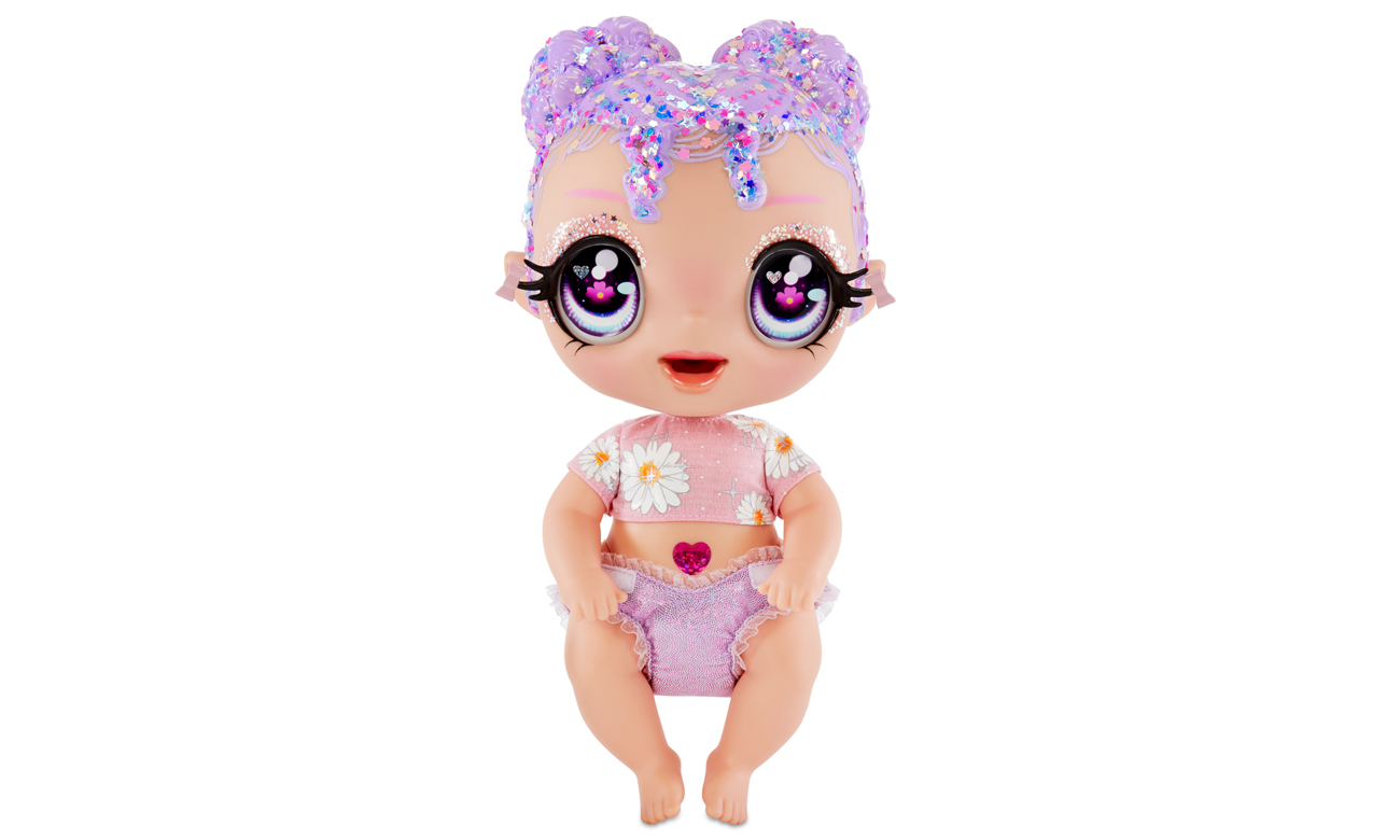 MGA Glitter Babyz - Lavender Flower