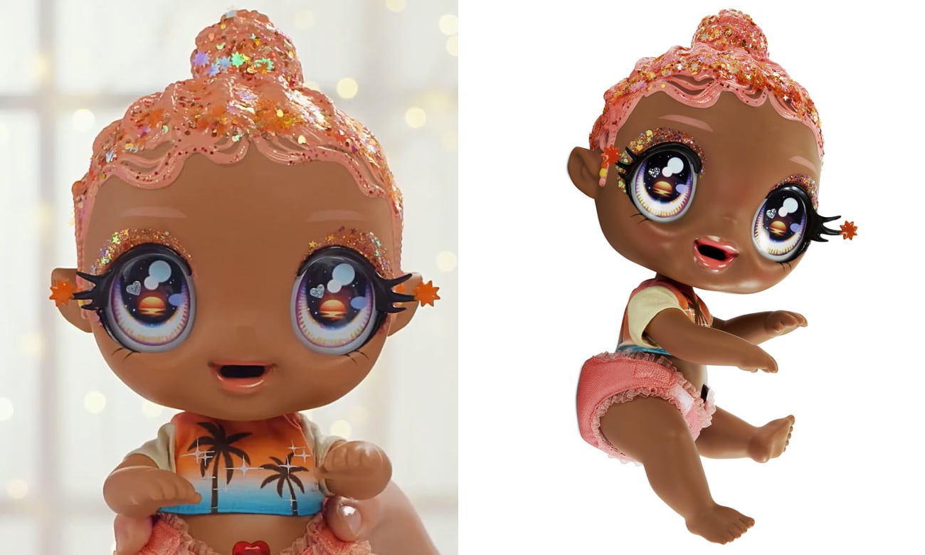 lalka glitter babyz zmieniająca kolor