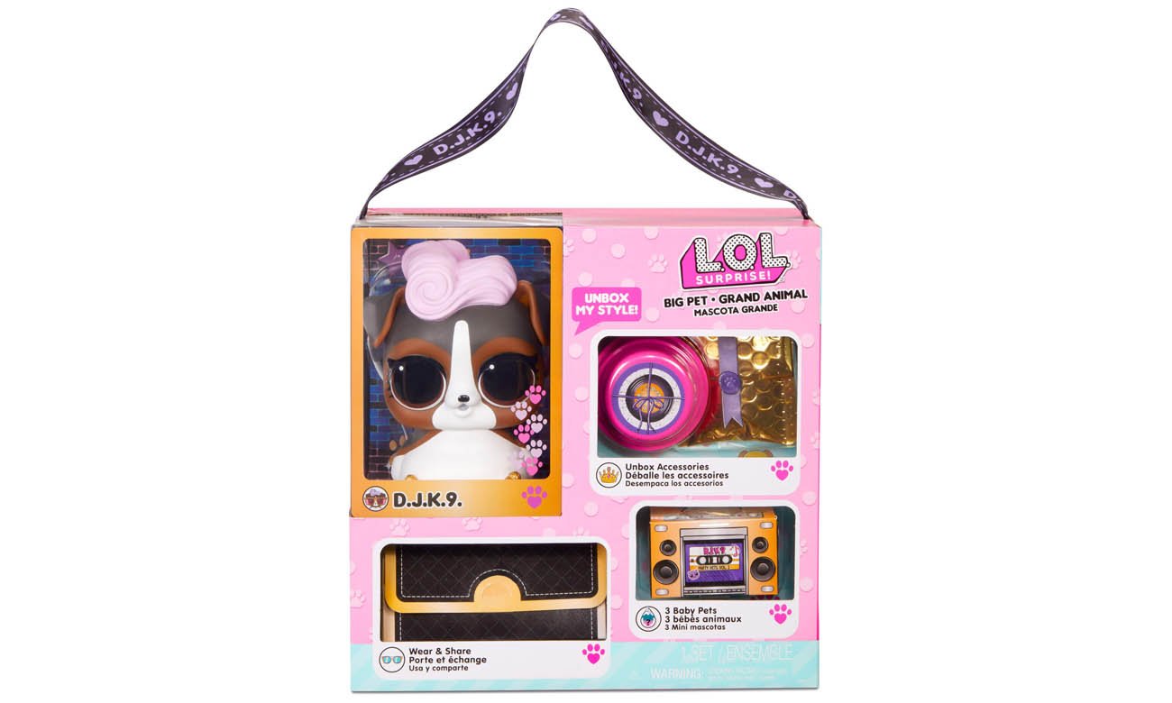 L.O.L. Surprise! Big Pets D.J. K.9