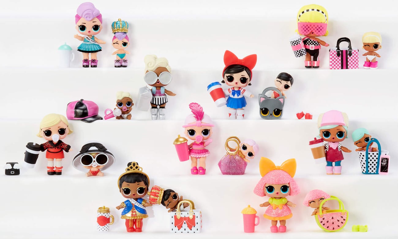 laleczka lol surprise zmieniająca kolor