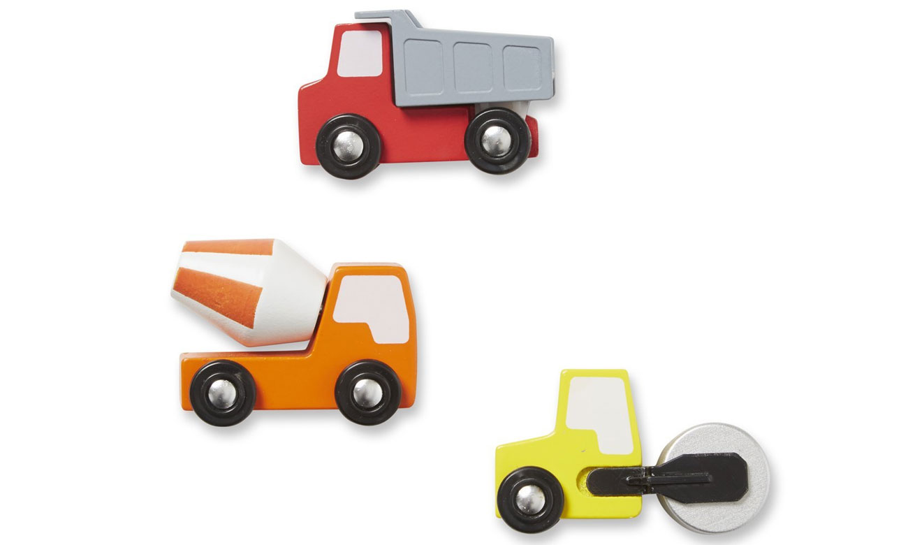 samochody budowlane do maty Melissa & Doug