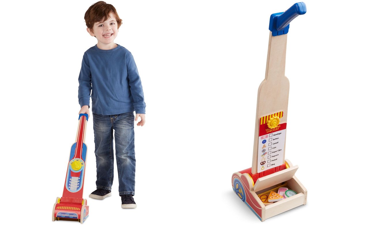 Melissa & Doug Odkurzacz drewniany