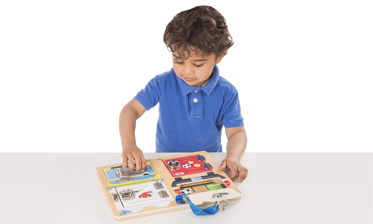 zamki i zabezpieczenia Melissa and Doug