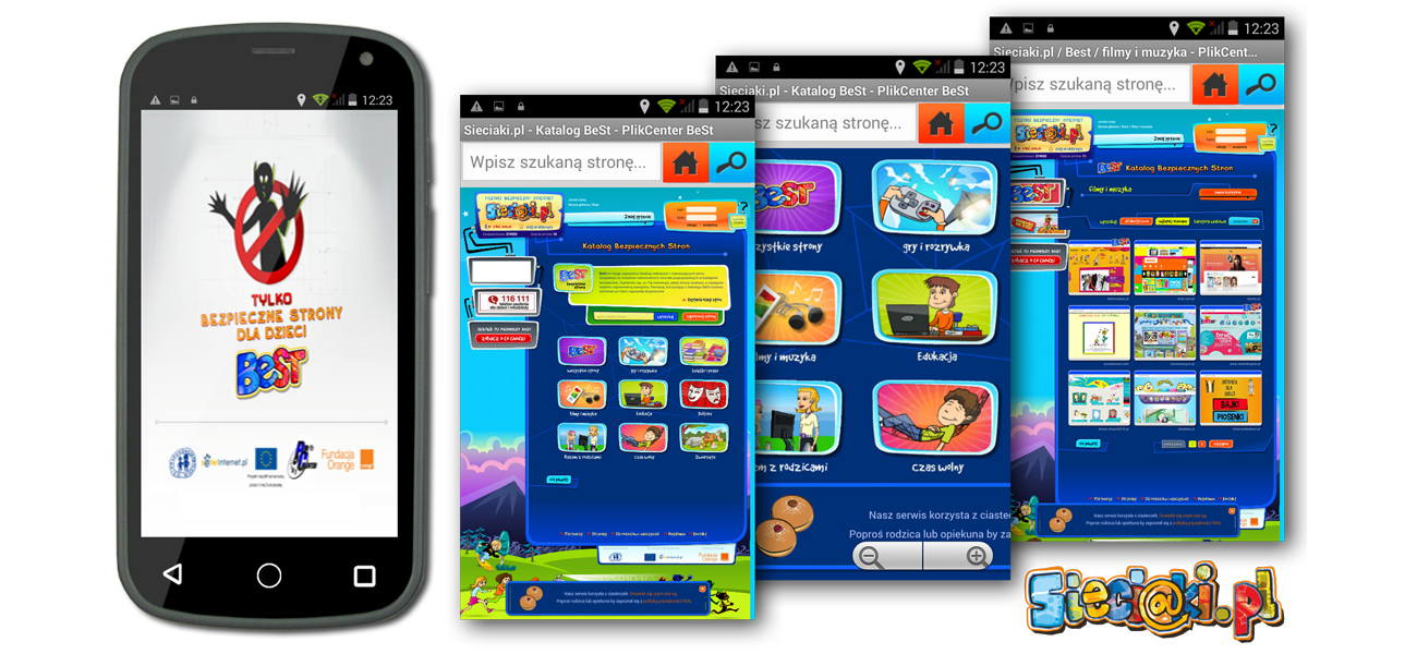 Zabawka edukacyjna NavRoad NEXO Smarty niebieski 742333 telefon dla dziecka