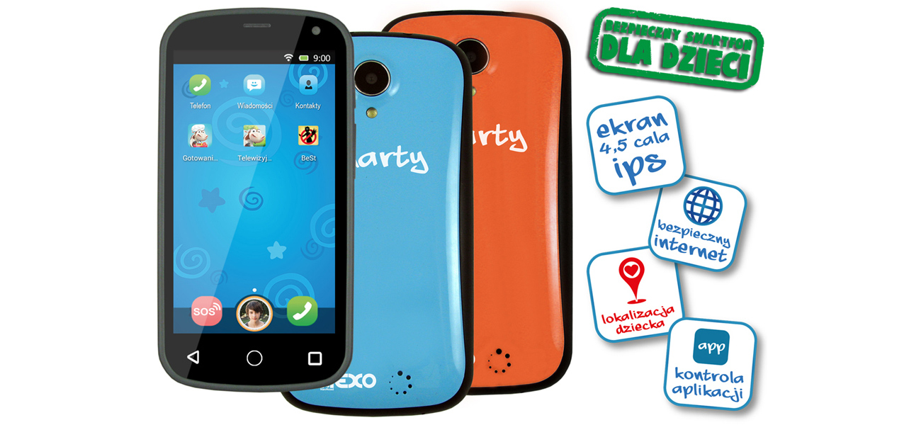 Zabawka edukacyjna NavRoad NEXO Smarty niebieski 742333 telefon dla dziecka