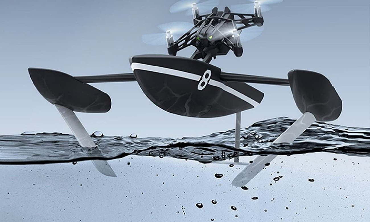 dron 2 w 1 latający i pływający