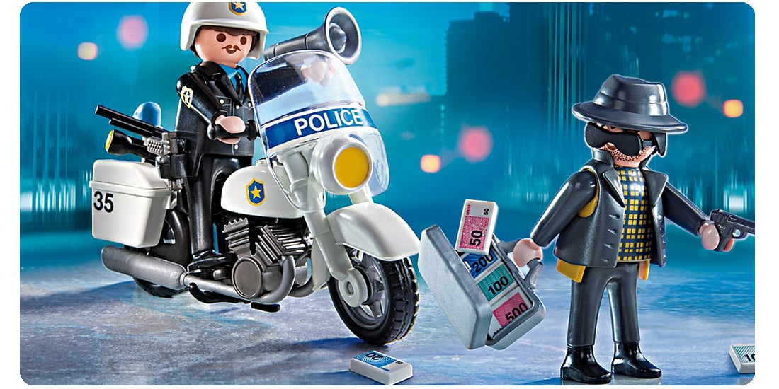 duży zestaw klocków od playmobil