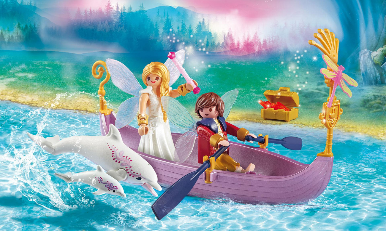 PLAYMOBIL Romantyczna łódka wróżek