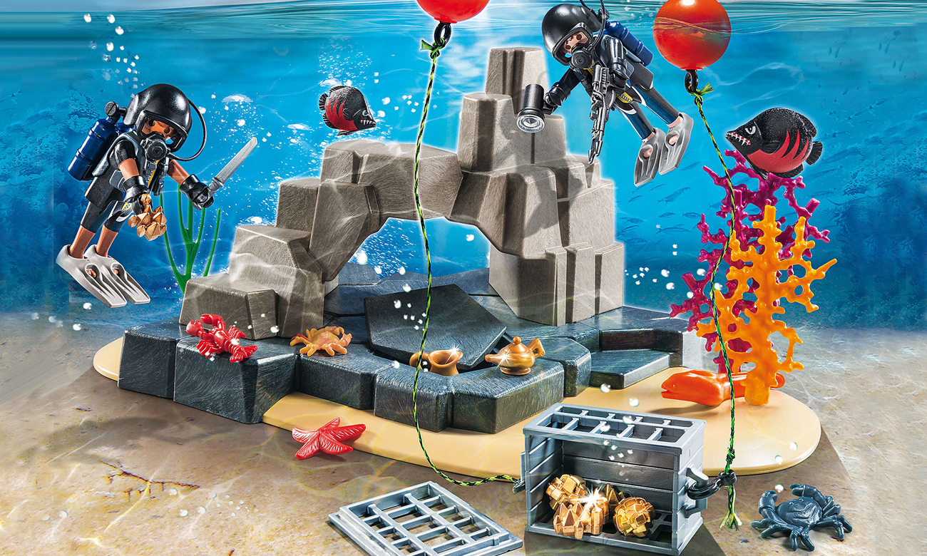 PLAYMOBIL SuperSet Akcja jednostki płetwonurków