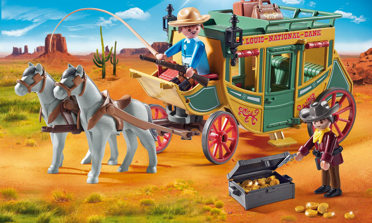 PLAYMOBIL® Dyliżans z Dzikiego Zachodu 70013