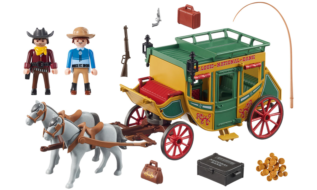 PLAYMOBIL® Dyliżans z Dzikiego Zachodu 70013
