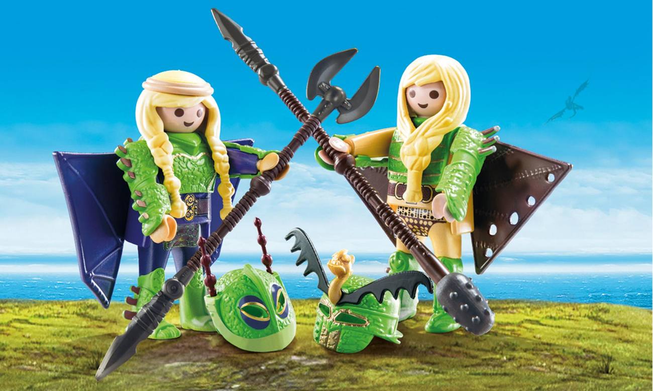 PLAYMOBIL Mieczyk i Szpadka w zbroi do latania