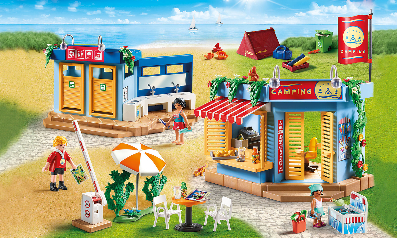 PLAYMOBIL Duży plac kempingowy