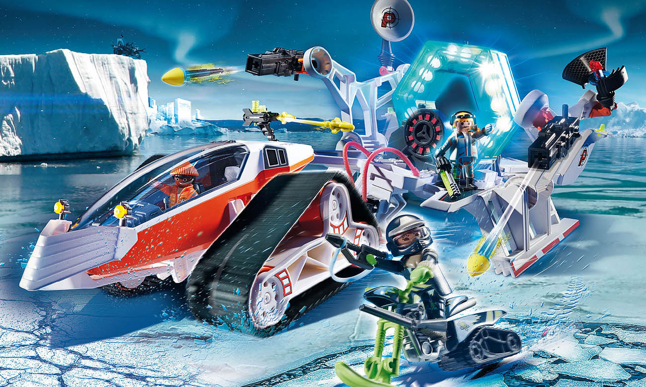 PLAYMOBIL SPY TEAM Pojazd gąsienicowy Klocki PLAYMOBIL® Sklep