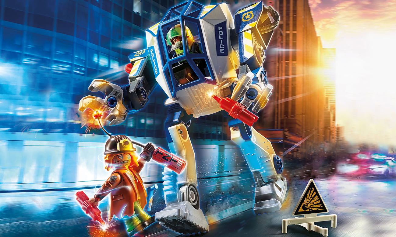 PLAYMOBIL Policyjny robot: Akcja specjalna 70571