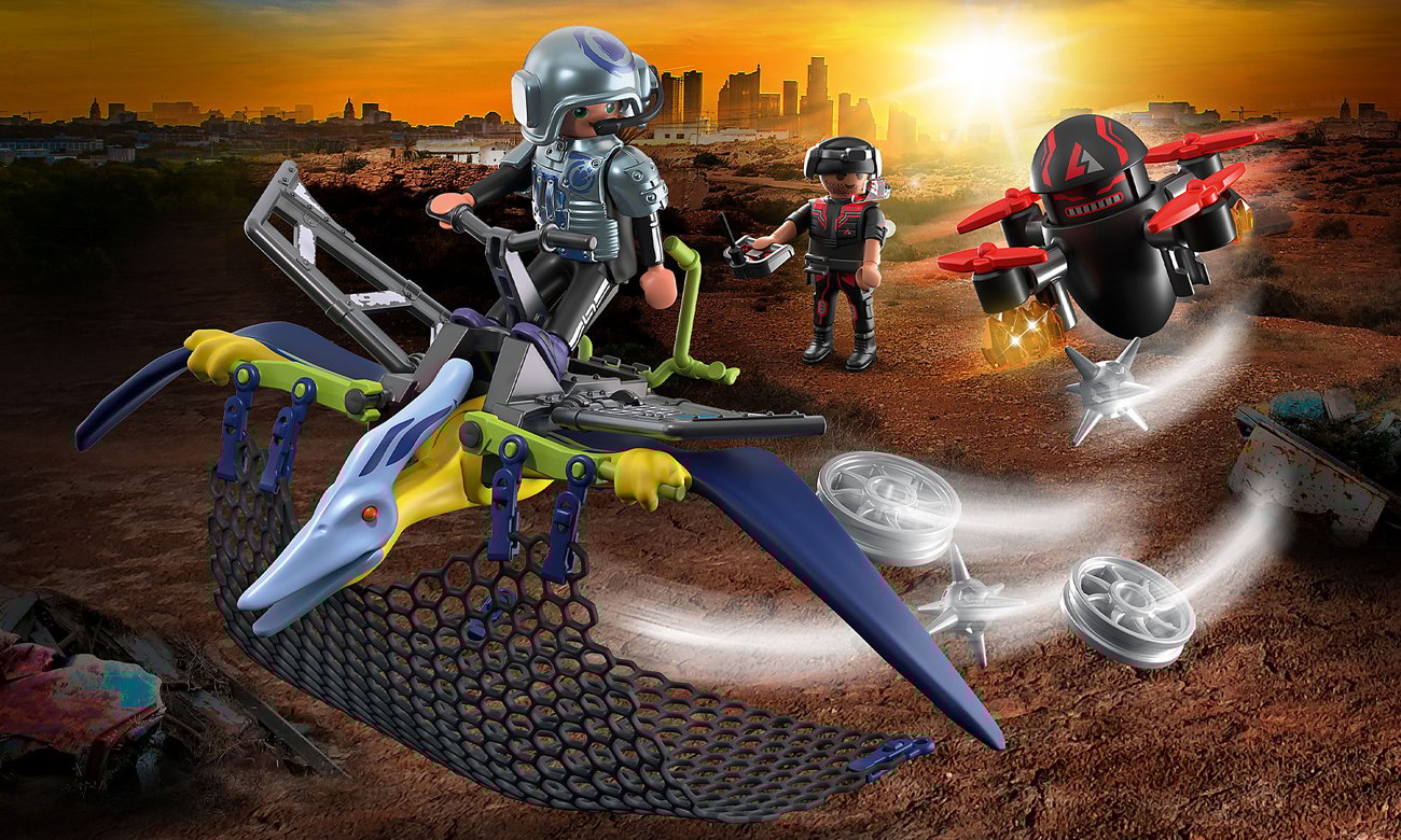 PLAYMOBIL® Pteranodon: Atak z powietrza 70628