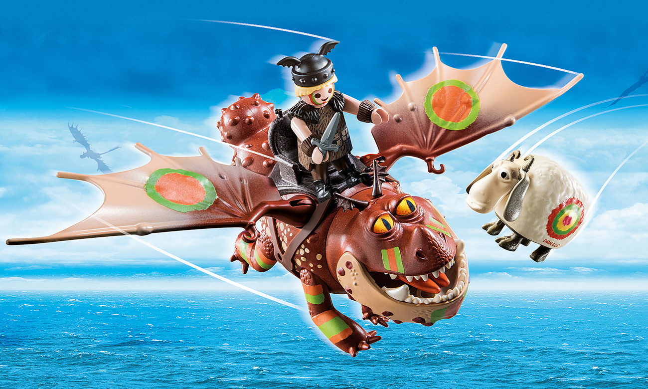 PLAYMOBIL® Dragon Racing: Śledzik i Sztukamięs 70729