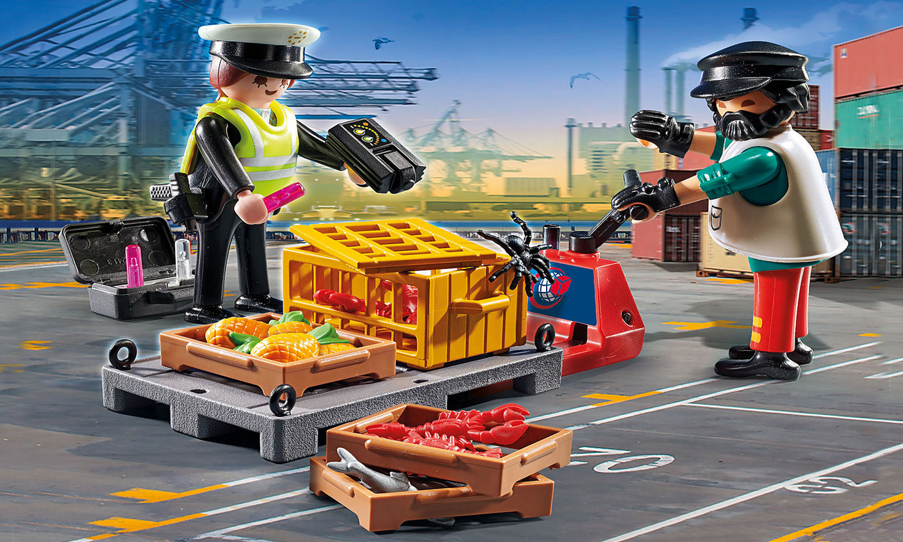 PLAYMOBIL® Kontrola celna 70775