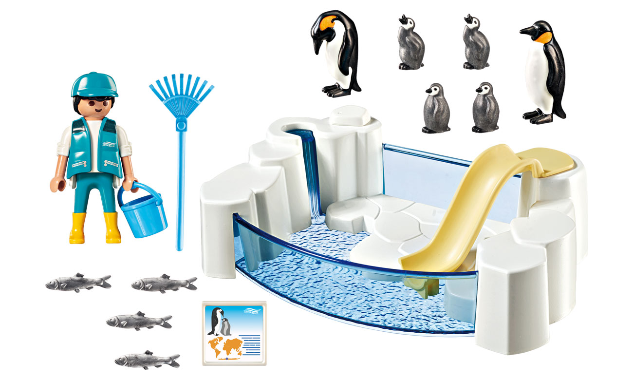 Playmobil 9062 Aquarium Pingüinos 🐧 De Segunda Mano Por 10 EUR En