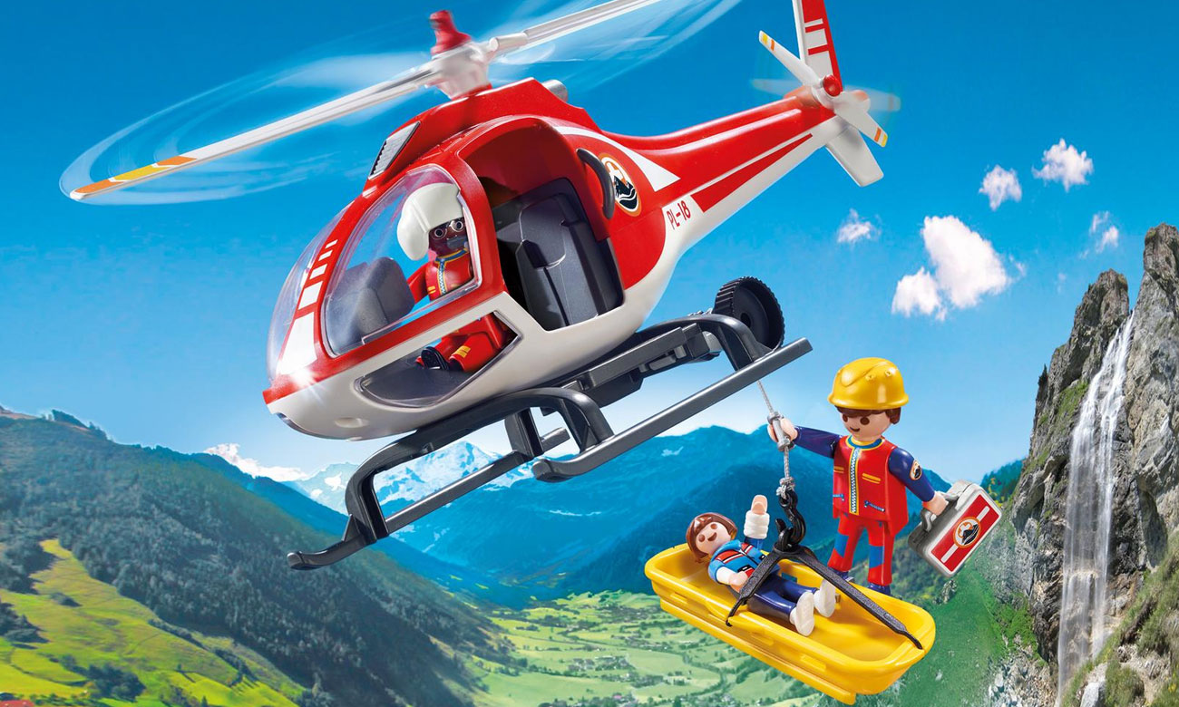 Helikopter ratownictwa górskiego playmobil