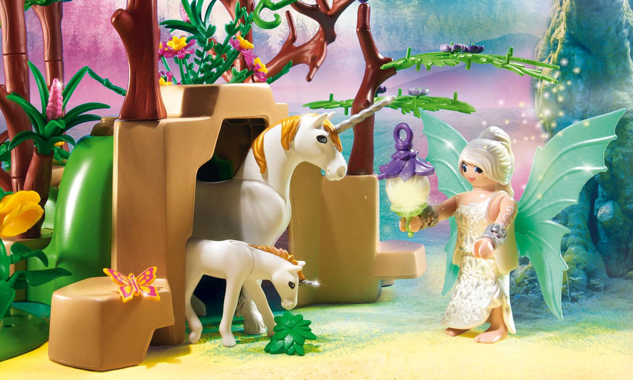 playmobil las z wróżkami dla dziewczynki