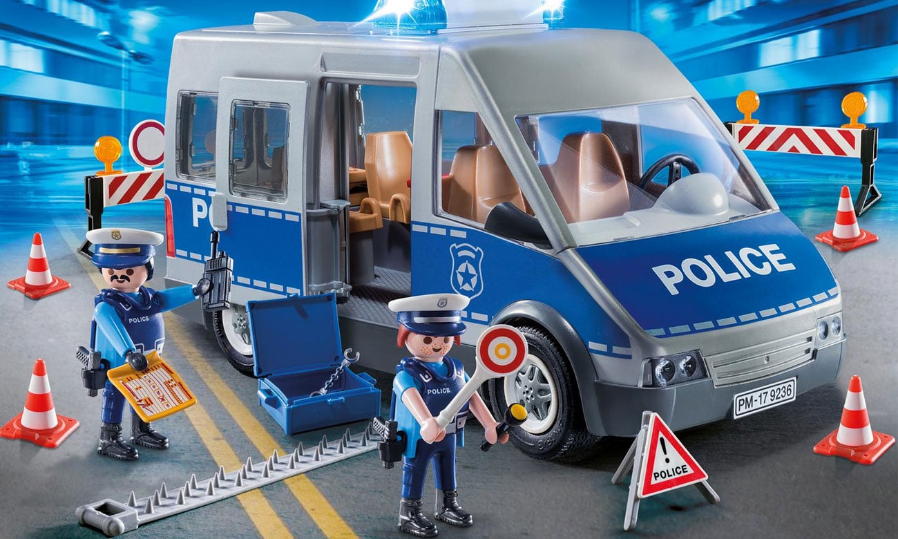 Samochód z blokadą światło i dźwięk playmobil
